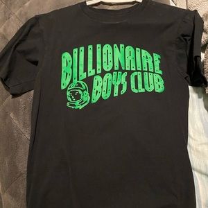 Billionaire Boys Club Tshirt . Black and Green. Mens size Small.